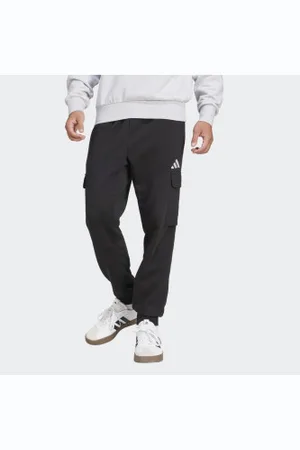 adidas Para homem. JE3820 Calças Felczy pretas (XL), , Casual, Esportivo, Algodão, Multisport