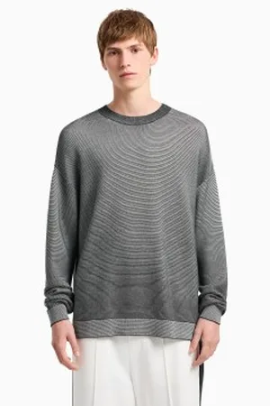 Armani Exchange Para homem. XM000183AF11960FB036 Camisola de gola redonda (L), , Casual, Algodão