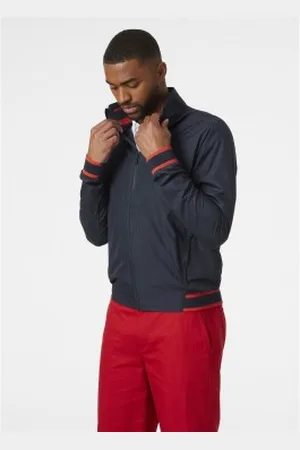 Helly Hansen Para homem. 30299 Casaco de quebra-vento salino da marinha (S), Casual, Esportivo, Outdoor, Multisport, Poliéster