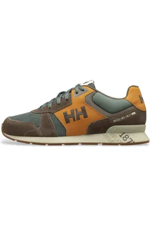 Helly Hansen Para homem. 11994 Sapatilhas Anakin castanhas (40), Marrom, Plano, Cordão, Casual