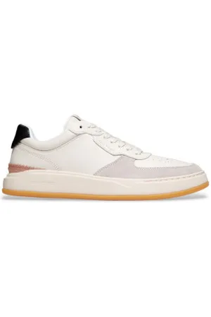 Cole Haan Para homem. C36131 Sapatilhas GrandPro Crossover em pele, em (41), Couro, Plano, Cordão, Casual