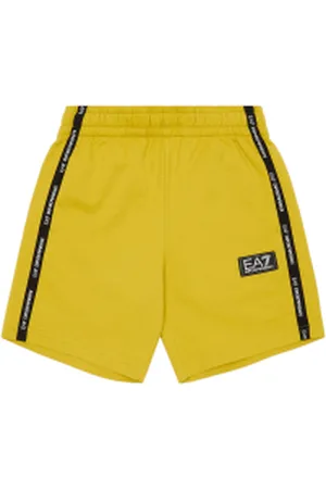 EA7 Para menino. 7B000057_AF10380 Bermudas de corte moderno (10Años= 142cm), Casual, Esportivo, Algodão, Multisport, moda infantil
