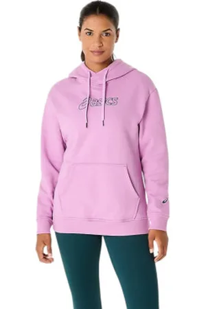 Asics Para mulher. 2032C845 Sweatshirt Logo Oth (M), Casual, Esportivo, Algodão, Multisport