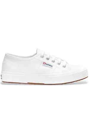 Superga Unisex. S000010 Sapatilhas 2750 Cotu Classic branco (36), Tecido, Plano, Cordão, Casual