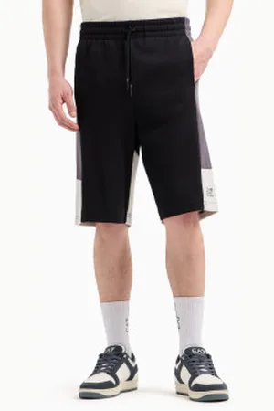 EA7 Para homem. 7M000280_AF12660 Bermudas Summer Block em mistura de algodão (3XL), Casual, Esportivo, Multisport