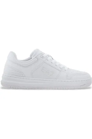 EA7 Unisex. X8X189_XK404 Ténis Slasher (35 1/3), Plano, Cordão, Casual