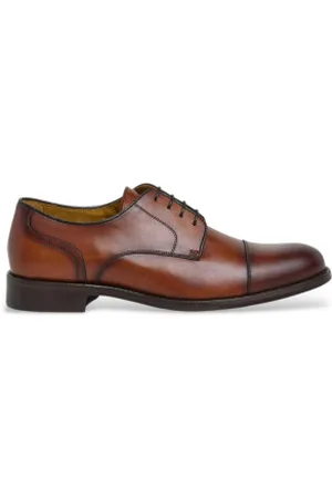 Hackett Para homem. HMS21465 Sapatos castanho Royal Laces (40), Marrom, Plano, Cordão, Casual
