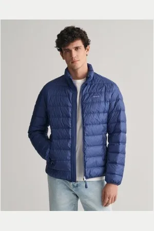 GANT Para homem. 7006298 Casaco leve de penas azul-marinho (XL), Casual, Polister Reciclado, Sustentável