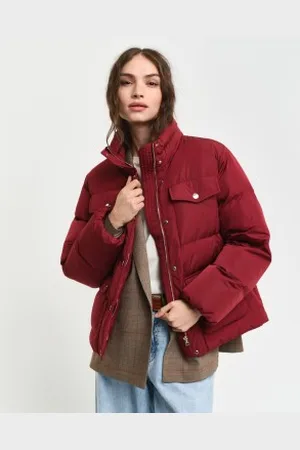 GANT Para mulher. 4700340 Casaco Active Cloud castanho (L), Casual, Polister Reciclado, Sustentável
