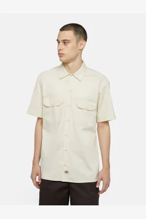 Dickies Para homem. DK0A4XK7F901 Camisa de trabalho (S), Casual, Manga curta, Polister Reciclado, Sustentável