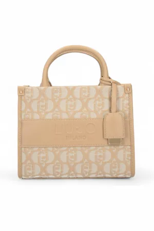 Liu Jo Para mulher. AA5192-T3342 Mini saco de compras com monograma (OSFA), Casual, Poliuretano