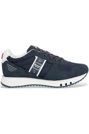 Blauer Para homem. S5TOKYO01 Ténis de couro Tokyo01 navy (41), Plano, Cordão, Casual, Marinho