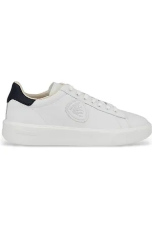 Blauer Para homem. S5BUCK01 Sapatilhas Buck 01 branco (40), Plano, Cordão, Casual