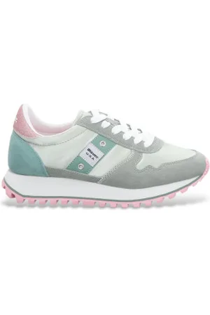 Blauer Para mulher. S5MILLEN03 Chinelos de couro Millen 03 (36), Plano, Cordão, Casual
