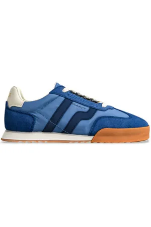 GANT Para homem. 870633837 Sapatilhas de camurça Baylle azul-marinho (41), Plano, Cordão, Casual