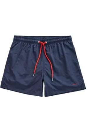GANT Para homem. 920006200 Calções de banho leves em azul-marinho (M), Beachwear, Polister Reciclado, Sustentável