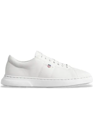 GANT Para homem. 870631874 Sapatilhas Joree brancas (42), Branco, Plano, Cordão, Casual