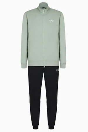 EA7 Para homem. 8NPV60_PJVRZ Fato de treino Cas (S), Casual, Esportivo, Algodão, Multisport