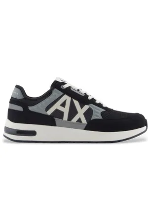 Armani Exchange Para homem. XUX090XV276U664 Sapatos Dusseldorf azul-marinho (41), Plano, Cordão, Casual