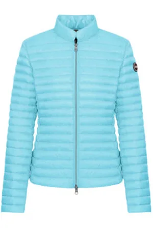 Colmar Para mulher. 2223A-9VX Casaco de gola acolchoada azul com gola acolchoada (40), Casual, Poliéster