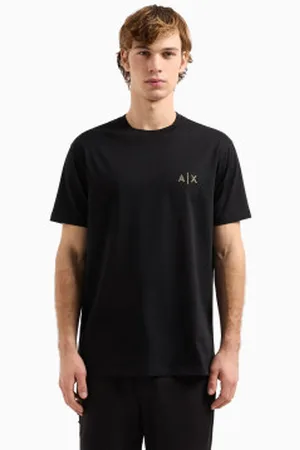 Armani Exchange Para homem. XM000327AF10364UC001 T-shirt de manga curta com logótipo (S), Casual, Algodão