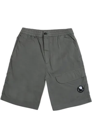 C.P. Company Para homem. 18CMBE172A006439G Calções de treino com pormenor de lente (44), Casual, Algodão