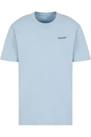 Armani Exchange Para homem. 8NZT91Z8H4ZU9287 T-shirt de manga curta (S), Casual, Algodão