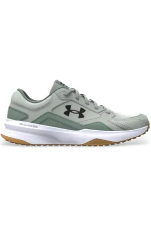 Under Armour Para homem. 3028375 Sapatilhas de couro verde Edge (41), Plano, Cordão, Casual, Esportivo, Multisport