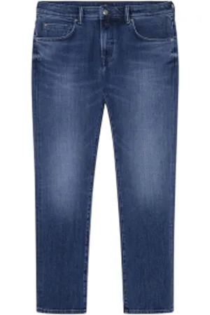 Hackett Para homem. HM212652 Calças de ganga Lux Vintage Denim azul (34/30), Casual, Algodão