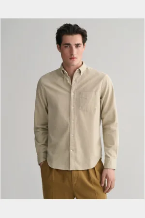 GANT Para homem. 3230228 Camisa de bombazina de corte regular (XL), Casual, Algodão, Manga comprida