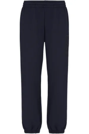 EA7 Para homem. 7M000242_AF10377 Calças de corte moderno em azul-marinho (3XL), Casual, Esportivo, Algodão, Multisport