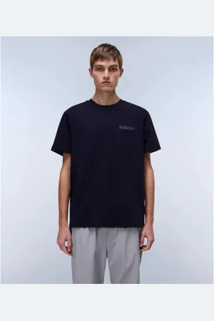 Napapijri Para homem. NP0A4IED T-shirt Vanni azul-marinho (S), Casual, Esportivo, Algodão, Multisport, Manga curta