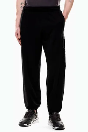 EA7 Para homem. 7M000154_AF10432 Calças de fato de treino Logo Series em algodão orgânico (3XL), Casual, Esportivo, Multisport