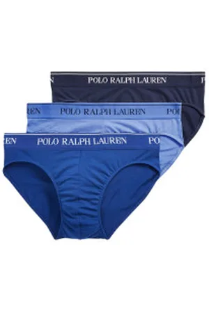 Ralph Lauren Para homem. 714835884004 Conjunto de 3 cuecas azuis (S), , Homewear, Algodão