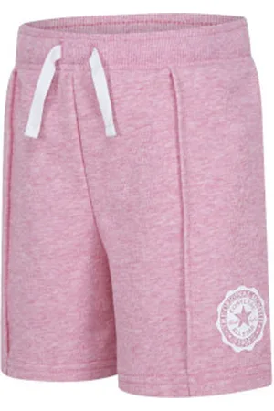 Converse Para menina. 4CG804 Calções com pregas cor-de- (M), Casual, Algodão, moda infantil