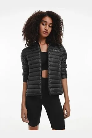 Calvin Klein Para mulher. 00GWF2O510 PW casaco acolchoado (XS), Casual, Poliéster, Manga comprida
