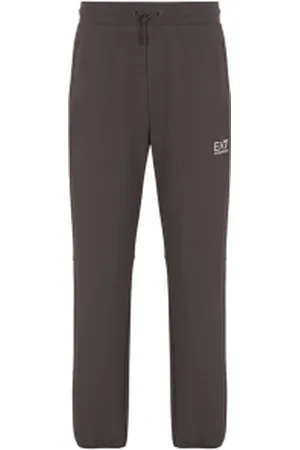 EA7 Para homem. 7M000129_AF12501 Calças castanhas de corte justo (3XL), Marrom, Casual, Esportivo, Multisport, Polister Reciclado, Sustentáv