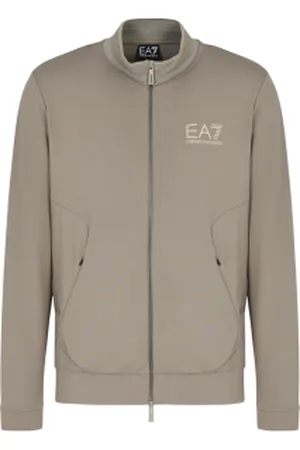 EA7 Para homem. 7M000303_AF13740 Camisola de design simples em cinzento (L), Casual, Esportivo, , Multisport, Modal