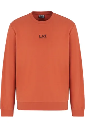 EA7 Para homem. 8NPM30_PJVRZ Camisola de algodão com gola redonda Core Identity cor de (3XL), Casual, Esportivo, Multisport