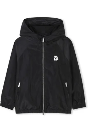 DKNY Para menina. D62277 Casaco brilhante (4Años= 102cm), Casual, Algodão, Poliéster, moda infantil