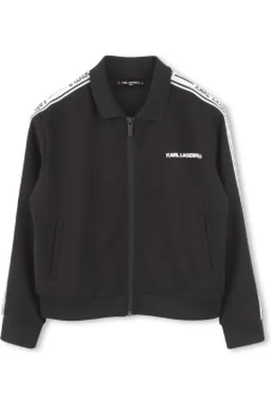 Karl Lagerfeld Para menino. Z30434 Casaco de malha dupla (6años= 114cm), Casual, Algodão, moda infantil