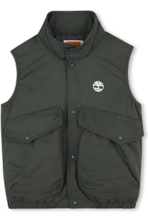 Timberland Para menino. T60480 Colete leve (4Años= 102cm), Casual, Poliamida, Sustentável, moda infantil