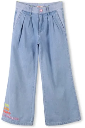 Billieblush Para menina. U20848 Calças de ganga com 2 bolsos azuis (4años= 102cm), , Casual, Algodão, Denim, moda infantil