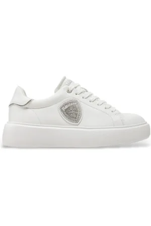 Blauer Para mulher. S5VENUS01 Ténis de couro Venus01 branco (36), Plano, Cordão, Casual