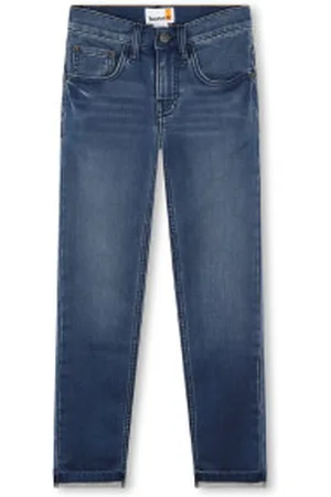 Timberland Para menino. T60479 Calças de ganga skinny fit azuis (4Años= 102cm), , Casual, Algodão, Denim, moda infantil