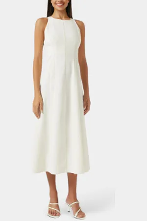 MARELLA Para mulher. 2513221063200 Vestido Acanto (38), Casual, Poliéster, Sem mangas / correias