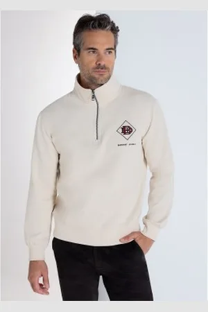 Bendorff Para homem. 860195253 Sweatshirt com fecho de correr em (S), Casual, Algodão, Manga comprida
