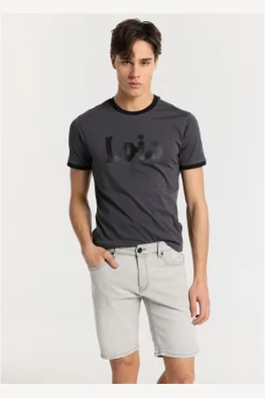Lois Para homem. 111923607 Bermudas 137749 cinzentas (29), Casual, , Algodão