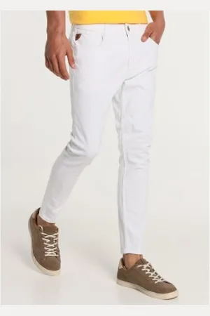 Lois Para homem. 101943613 Calças de ganga 137726 brancas (28), , Casual, Algodão