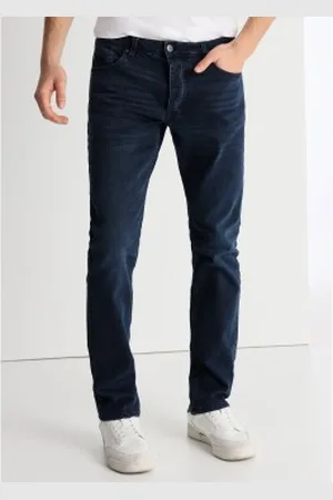 Lois Para homem. 101923630 Calças de ganga Slim fit Medium navy (28), Casual, Algodão, Denim